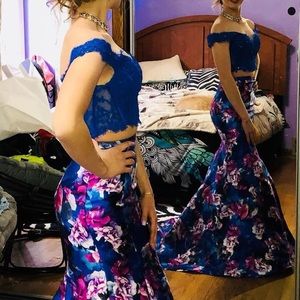 Ellie Wilde 2 piece prom dress!!!